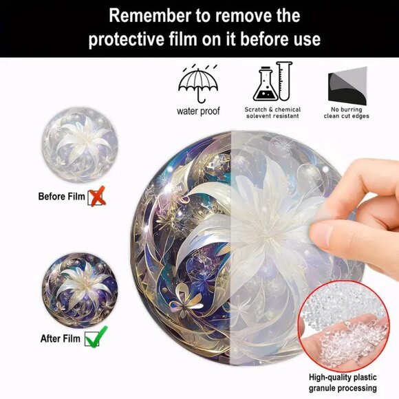 Lily Acrylic Suncatcher - Picture 4 of 4